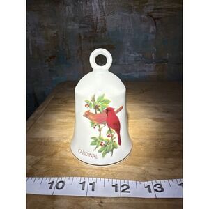 Vintage 1981 Designers Collection‎ Portraits in Flight Cardinal Porcelain Bell